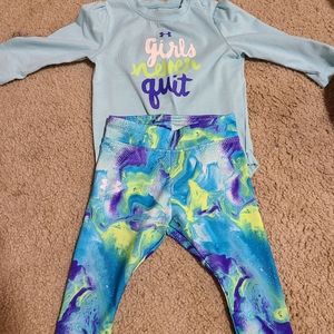 Girls under armour oufit